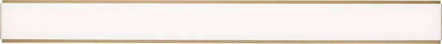Panna 30" LED Vanity Light in Satin Brass - Image 7