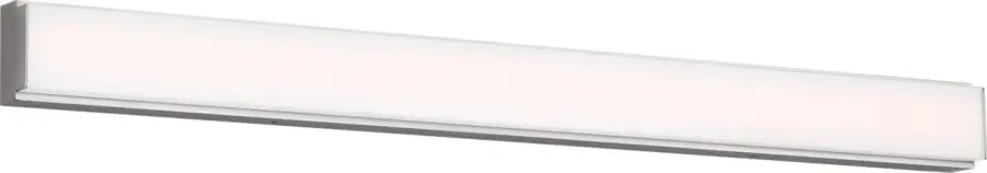 Panna 36" LED Vanity Light in Brushed Nickel - Image 1