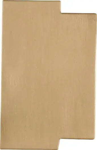 Panna 36" LED Vanity Light in Satin Brass - Image 6