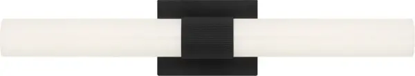 Sarco 24" LED Vanity Light in Midnight Black - Image 3