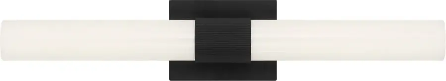 Sarco 24" LED Vanity Light in Midnight Black - Image 3