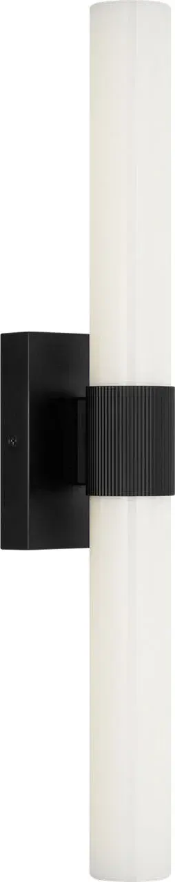 Sarco 24" LED Vanity Light in Midnight Black - Image 4