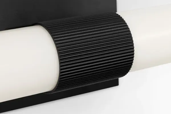 Sarco 24" LED Vanity Light in Midnight Black - Image 6