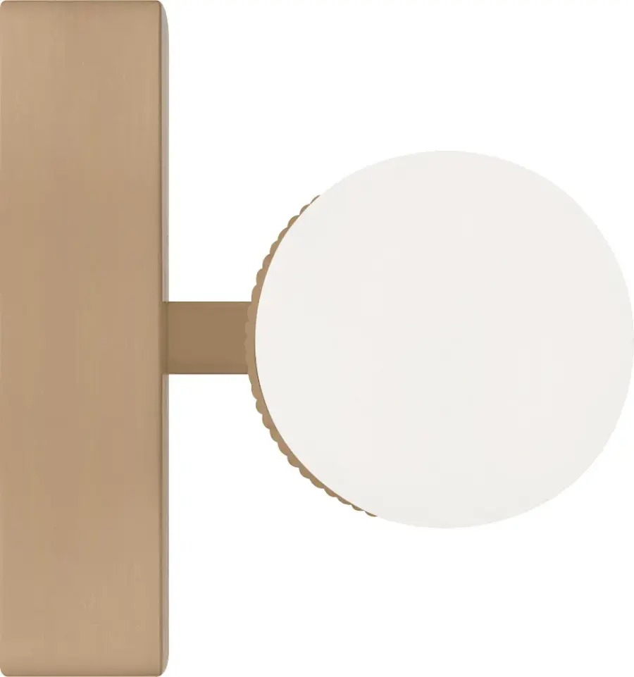 Sarco 24" LED Vanity Light in Satin Brass - Image 4