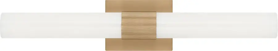 Sarco 24" LED Vanity Light in Satin Brass - Image 7