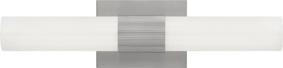 Contemporary LED Vanity Light with Architectural Texture - Image 3