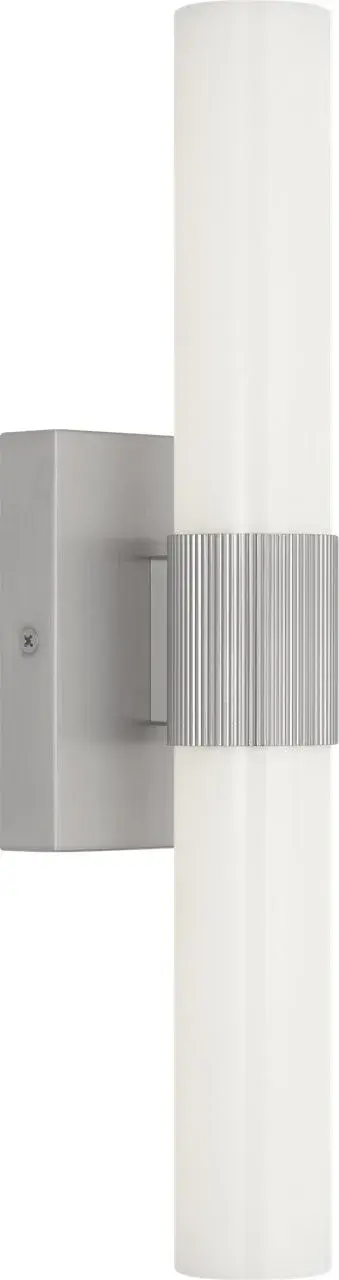Contemporary LED Vanity Light with Architectural Texture - Image 4