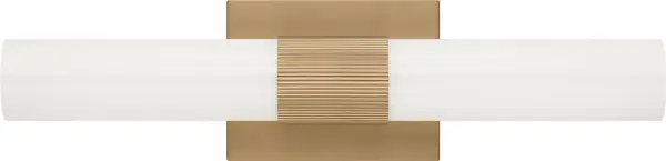 Sarco 18" LED Vanity Light in Satin Brass - Image 7