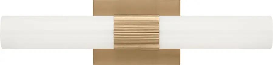 Sarco 18" LED Vanity Light in Satin Brass - Image 7