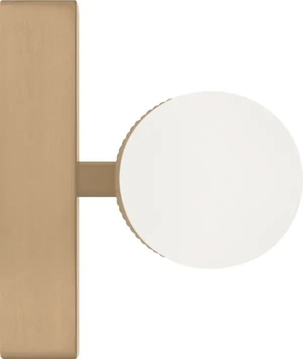 Sarco 30" LED Vanity Light in Satin Brass - Image 4