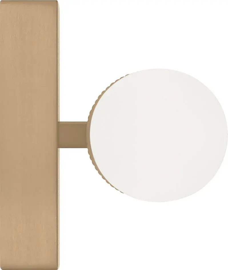 Sarco 30" LED Vanity Light in Satin Brass - Image 4