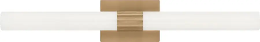 Sarco 30" LED Vanity Light in Satin Brass - Image 6