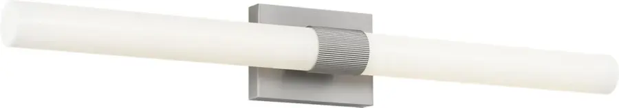 Sarco 36" LED Vanity Light in Brushed Nickel - Image 1