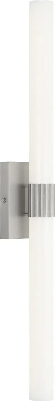 Sarco 36" LED Vanity Light in Brushed Nickel - Image 2