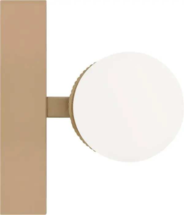 Sarco 36" LED Vanity Light in Satin Brass - Image 3