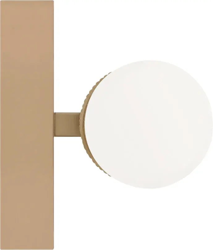 Sarco 36" LED Vanity Light in Satin Brass - Image 3