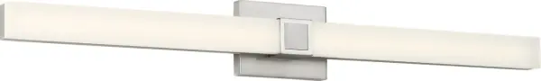 The Fentress 36" LED Vanity delivers contemporary sophistication with its low-profile rectangular design and integrated LED technology. Perfect for modern bathrooms seeking energy-efficient, maintenance-free lighting.