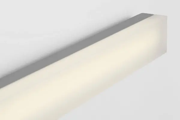 The Fentress 36" LED Vanity delivers modern sophistication with its clean rectangular profile and energy-efficient LED technology. Perfect for contemporary bathrooms seeking streamlined elegance. - alternate view