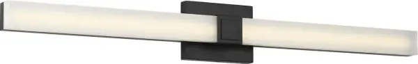 The Fentress 36" LED Vanity delivers clean, contemporary lighting with its low-profile rectangular design. Perfect for modern bathrooms, this fixture combines energy-efficient LED technology with minimalist styling.