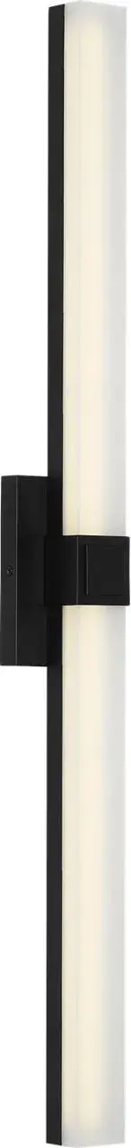 The Fentress 36" LED Vanity delivers clean, contemporary lighting with its low-profile rectangular design. Perfect for modern bathrooms, this fixture combines energy-efficient LED technology with minimalist styling. - alternate view