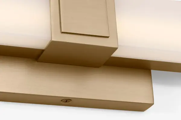Fentress 36" LED Vanity Light in Satin Brass - Image 4