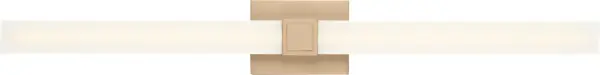 Fentress 36" LED Vanity Light in Satin Brass - Image 6