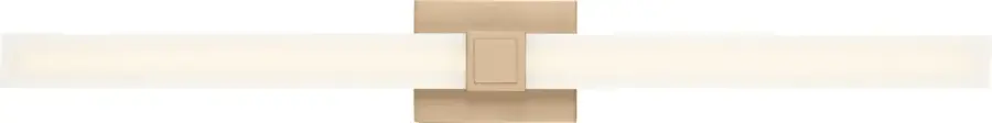 Fentress 36" LED Vanity Light in Satin Brass - Image 6