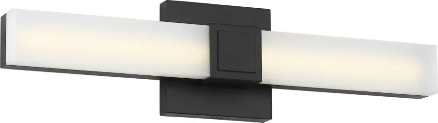 Fentress 18" LED Vanity Light in Midnight Black - Image 1