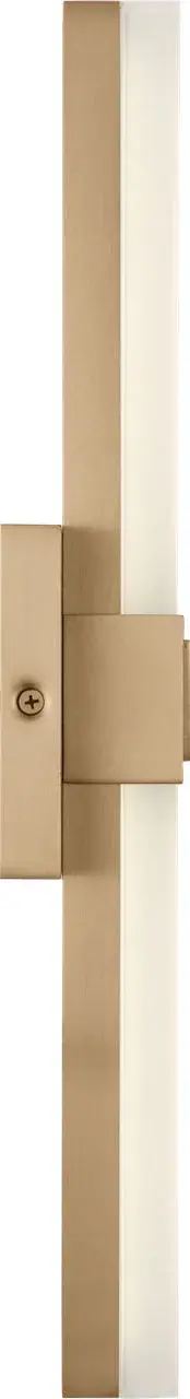 Fentress 18" LED Vanity Light in Satin Brass - Image 3