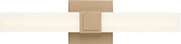 Fentress 18" LED Vanity Light in Satin Brass - Image 4