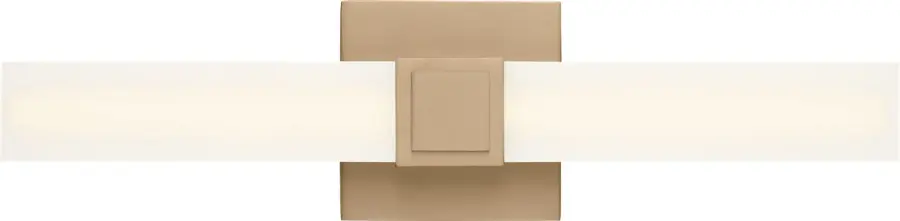 Fentress 18" LED Vanity Light in Satin Brass - Image 4