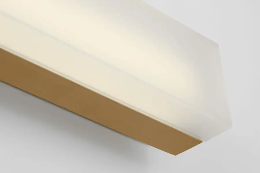 Fentress 18" LED Vanity Light in Satin Brass - Image 5