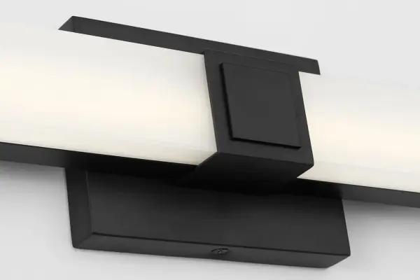 The Fentress 24" LED Vanity delivers clean, contemporary lighting with its low-profile rectangular design. Perfect for modern bathrooms seeking minimalist sophistication with integrated LED efficiency. - alternate view