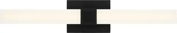 Fentress 24" LED Vanity Light in Midnight Black - Image 3