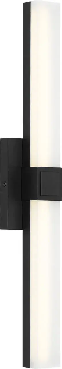 Fentress 24" LED Vanity Light in Midnight Black - Image 5