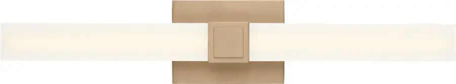 Fentress 24" LED Vanity Light in Satin Brass - Image 2