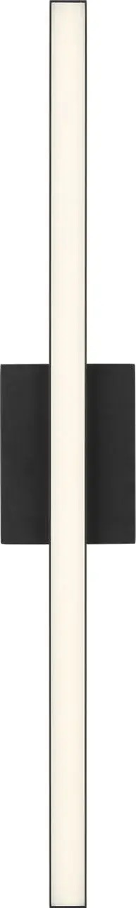 The Marque 30" LED Vanity delivers modern minimalism with practical versatility. Its selectable CCT feature (2700K-5000K) transitions from warm ambience to bright task lighting, while the clean rectangular design provides even, front-facing illumination perfect for grooming tasks. - alternate view