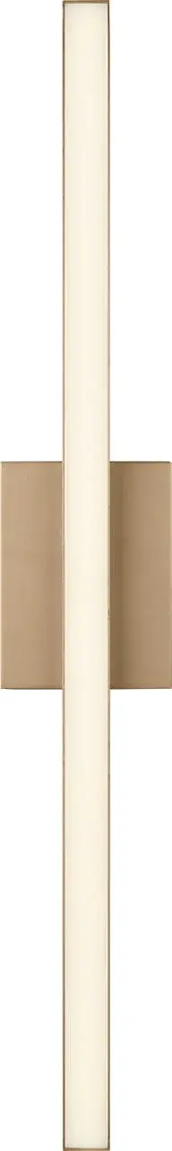 Marque 30" LED Vanity Light in Satin Brass - Image 2