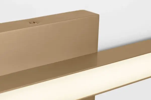 Marque 30" LED Vanity Light in Satin Brass - Image 3