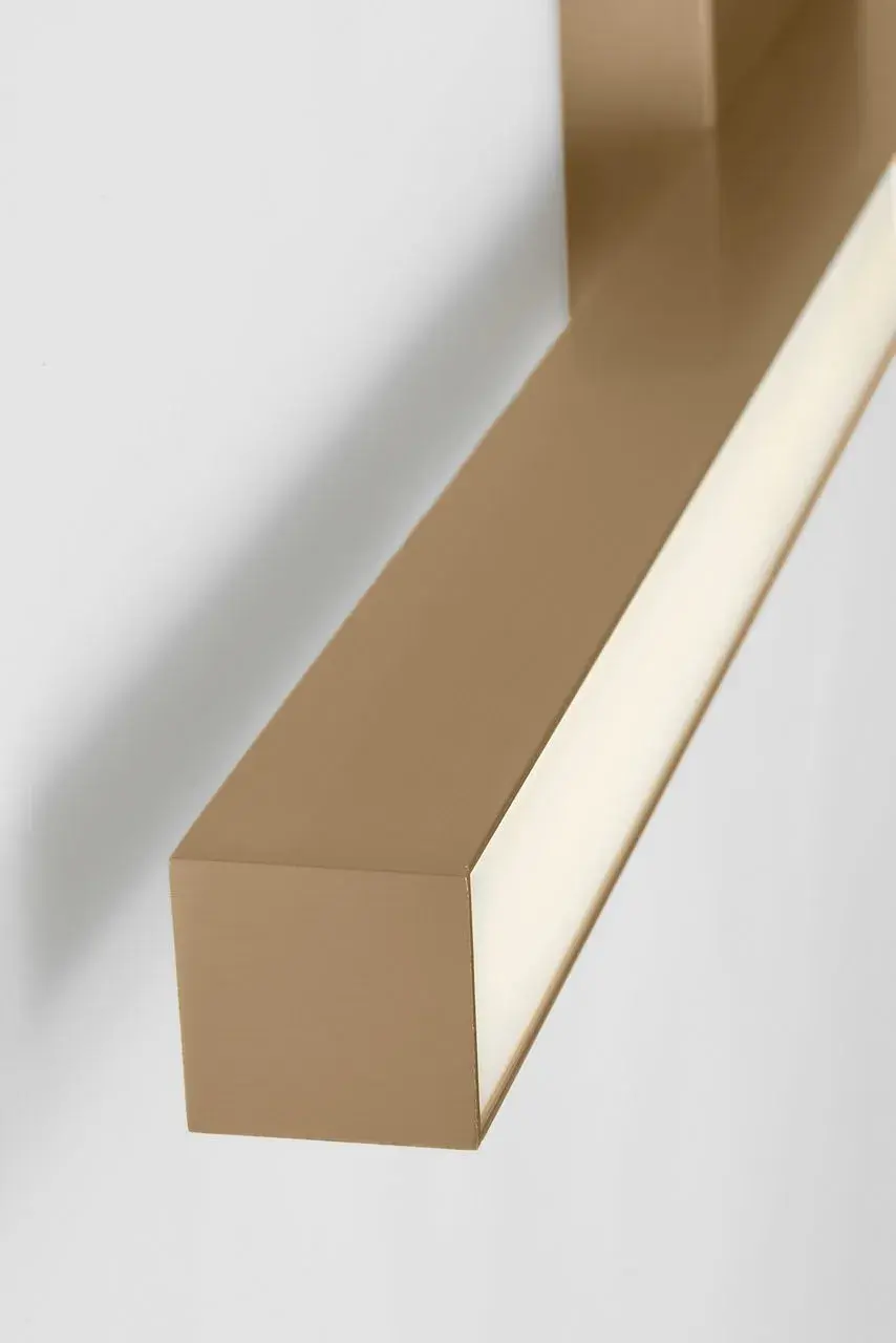 Marque 30" LED Vanity Light in Satin Brass - Image 5