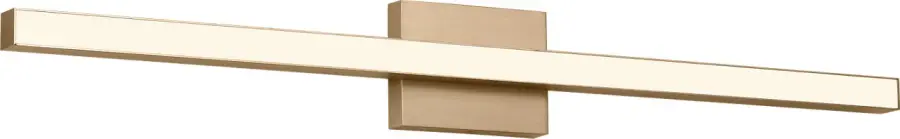 Marque 36" LED Vanity Light in Satin Brass - Image 6