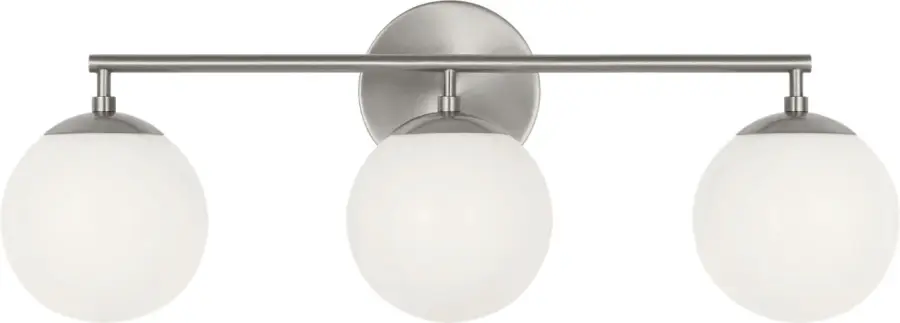 Elegant Floating Globe Vanity Light with Contemporary Flair - Image 1