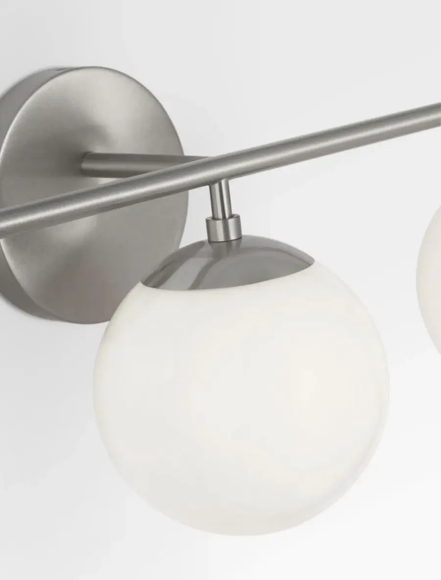 Elegant Floating Globe Vanity Light with Contemporary Flair - Image 3