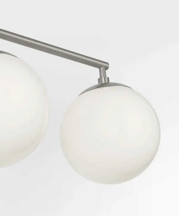 Elegant Floating Globe Vanity Light with Contemporary Flair - Image 4