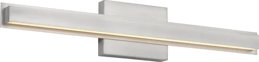 Aro 24" LED Vanity Light in Brushed Nickel - Image 1