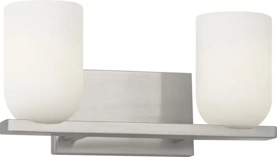 Elegant Two-Light Vanity with Soft, Flattering Illumination - Image 3