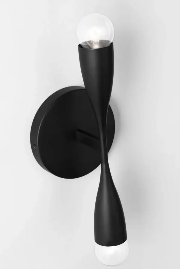 Maya Small Bath Light in Midnight Black - Image 4