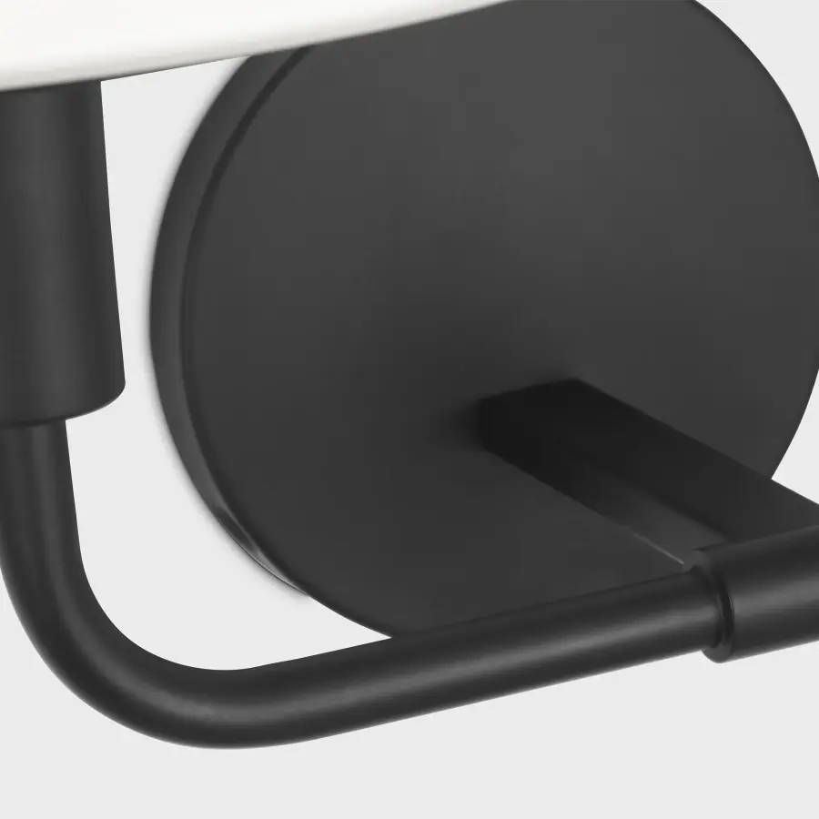 Mendota Medium Sconce in Midnight Black - Image 3