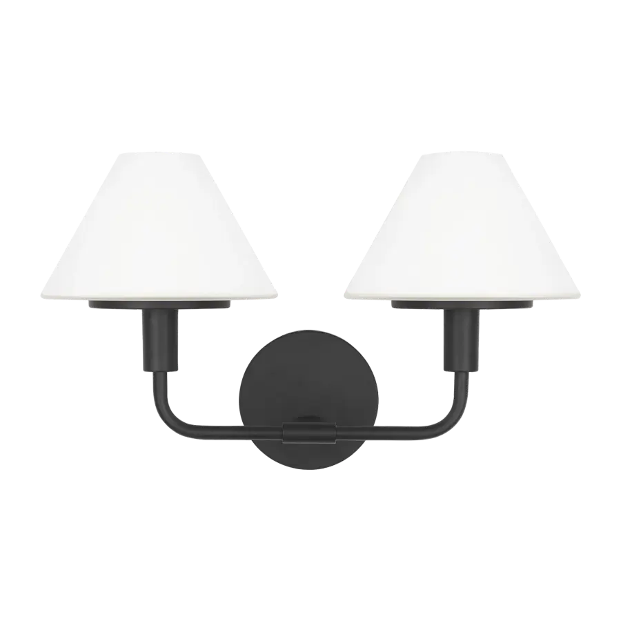 Mendota Medium Sconce in Midnight Black - Image 5