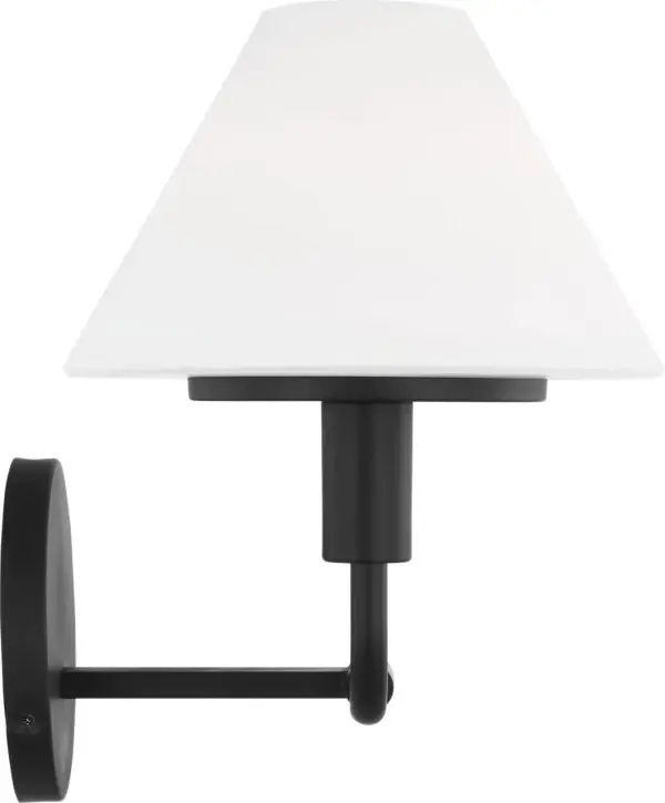 Mendota Medium Sconce in Midnight Black - Image 8